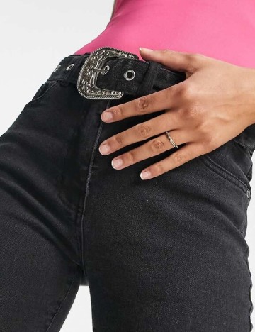 Blugi Parisian Petite, negru