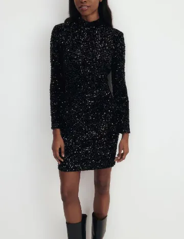 Rochie scurta Reserved, negru