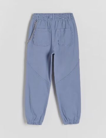 Pantaloni Reserved, albastru