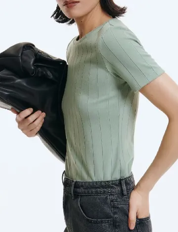 Tricou Reserved, verde