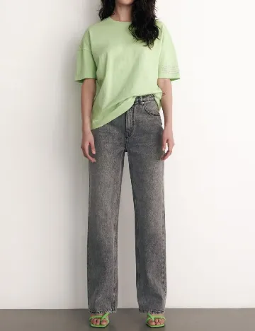 Tricou Oversize Reserved, verde