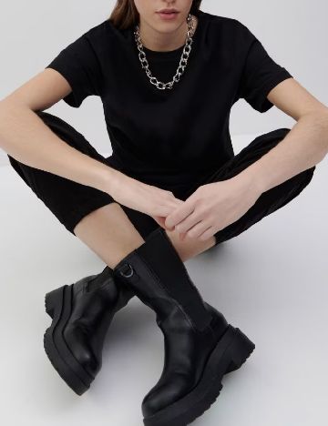 Tricou Oversize Reserved, negru