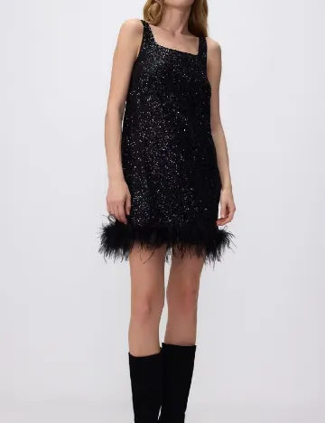 Rochie scurta Reserved, negru Negru