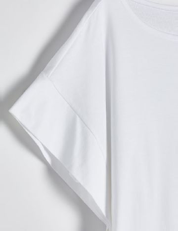 Tricou Oversize Reserved, alb