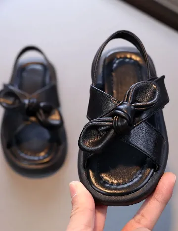 Sandale Shein Kids, negru