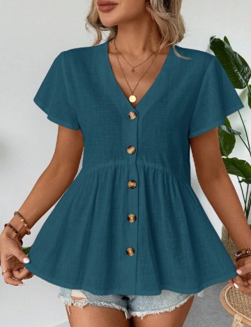 Bluza SHEIN, albastru