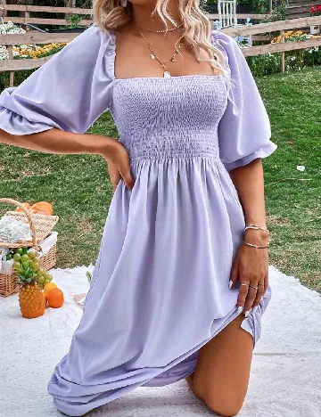 Rochie medie SHEIN, mov
