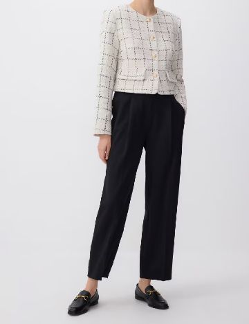 Pantaloni Reserved, negru