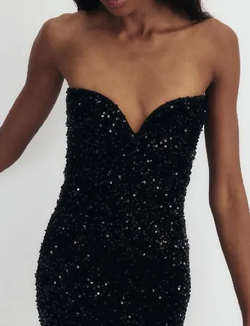 Rochie medie Reserved, negru