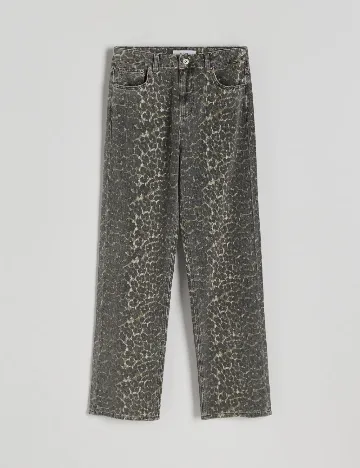 Blugi Reserved, animal print