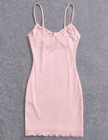Rochie scurta SHEIN, roz Roz