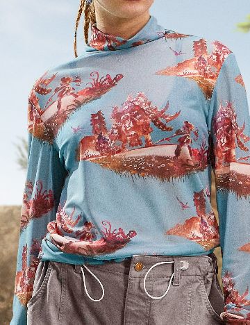 Bluza ASOS, albastru