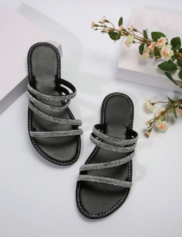 Slapi SHEIN, negru