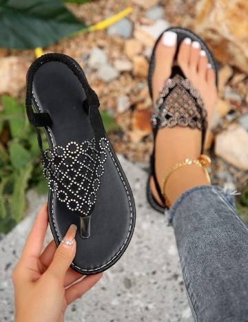 Sandale SHEIN, negru