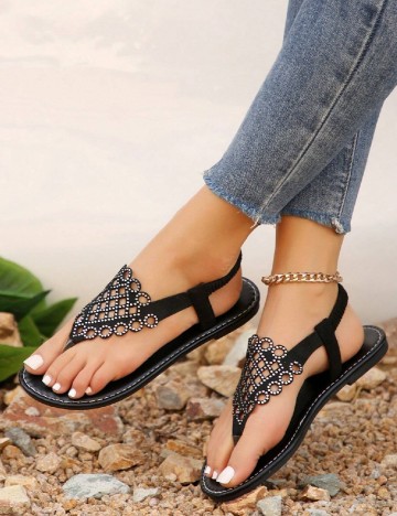 Sandale SHEIN, negru