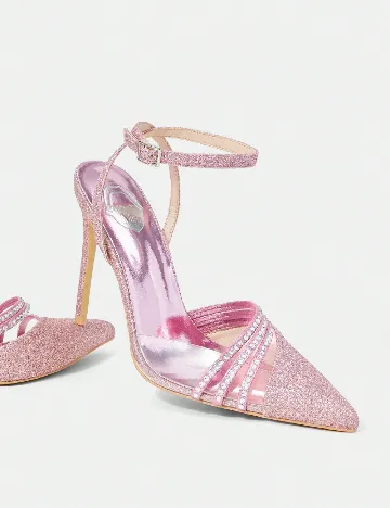 Pantofi SHEIN, roz Roz