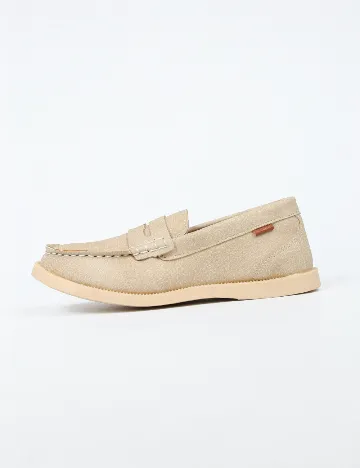 Mocasini Shein Kids, crem