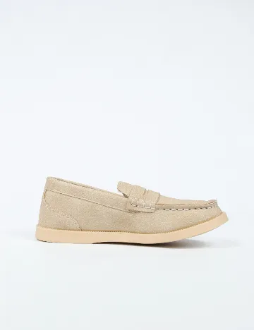 Mocasini Shein Kids, crem