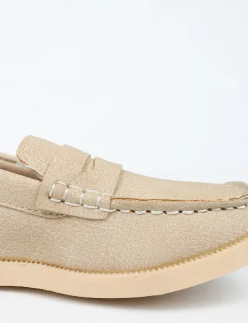 Mocasini Shein Kids, crem