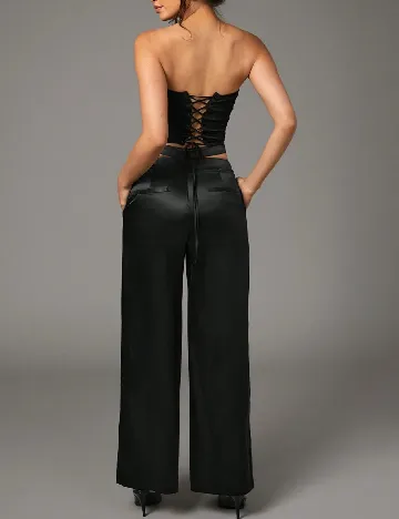 Pantaloni SHEIN, negru Negru
