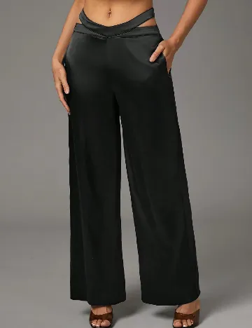 Pantaloni SHEIN, negru Negru