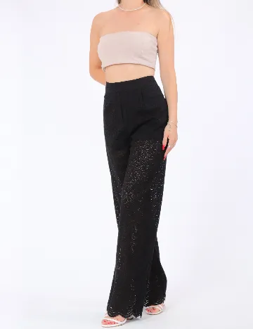 Pantaloni the frolic, negru Negru