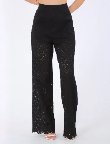 Pantaloni the frolic, negru Negru
