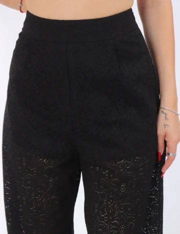 Pantaloni the frolic, negru Negru