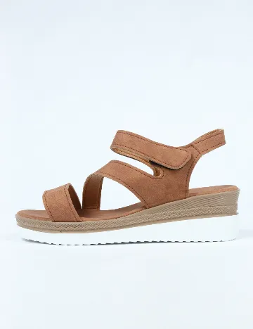 Sandale SHEIN, maro