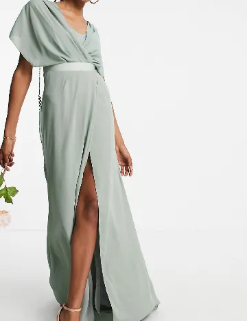 Rochie lunga ASOS, verde