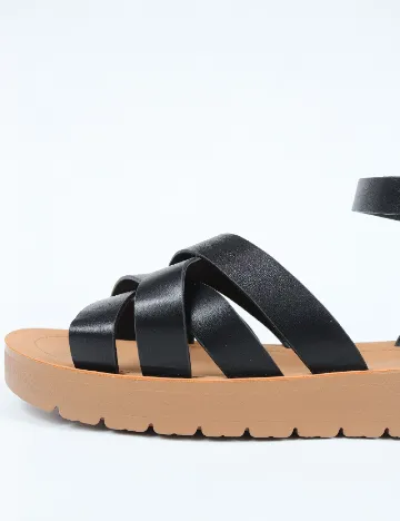 Sandale SHEIN, negru Negru