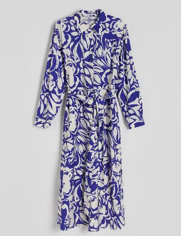 Rochie medie Reserved, albastru