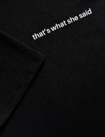 Tricou Reserved, negru