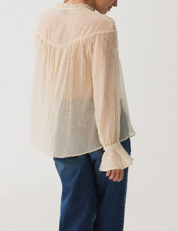 Bluza Reserved, ecru