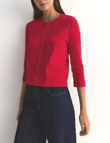 Bluza Reserved, rosu Rosu