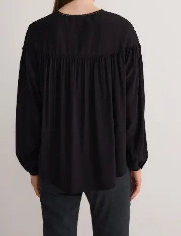 Bluza Reserved, negru Negru