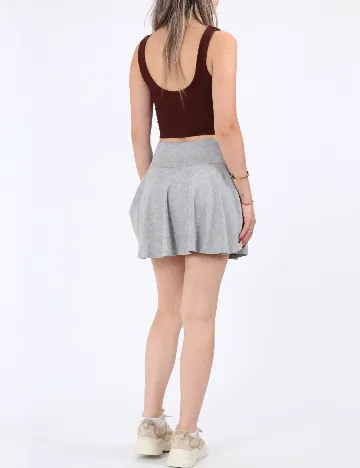 Fusta pantalon Hollister, gri