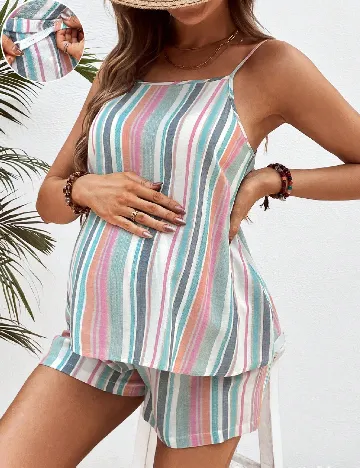 Compleu SHEIN Maternity, mix culori Mix culori