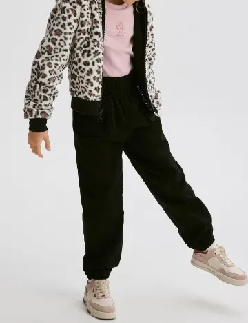 Pantaloni Reserved, negru Negru