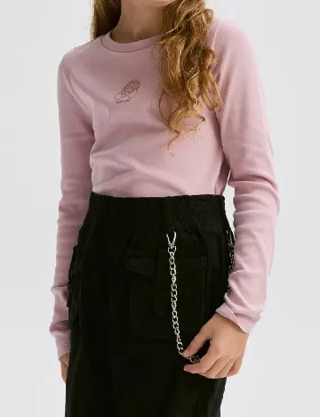 Pantaloni Reserved, negru Negru