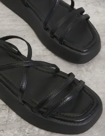 Sandale SHEIN, negru Negru