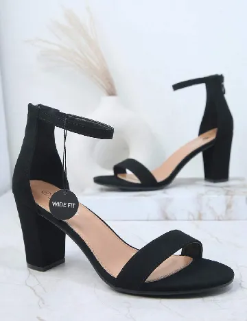 Sandale SHEIN, negru Negru