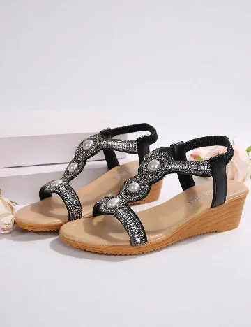 Sandale SHEIN, negru Negru