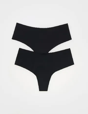 Set chiloti 2 perechi Reserved, negru