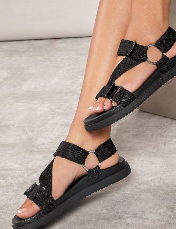 Sandale SHEIN, negru