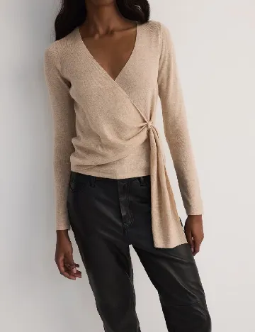 Bluza Reserved, crem Crem
