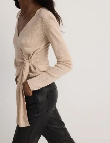 Bluza Reserved, crem Crem