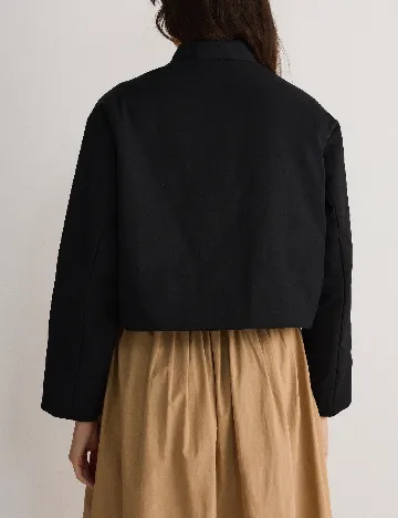 Geaca Reserved, negru Negru