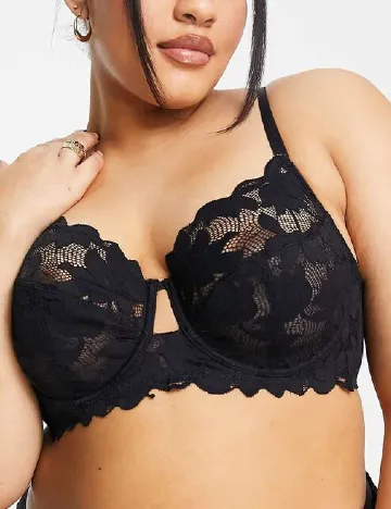 Sutien DORINA Curve, negru Negru
