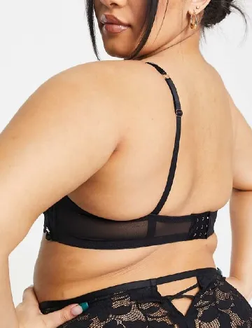 Sutien DORINA Curve, negru Negru